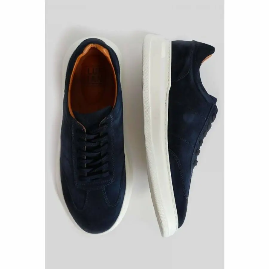 

Sneakers Men Lufian Toledo Suede Sneaker Navy