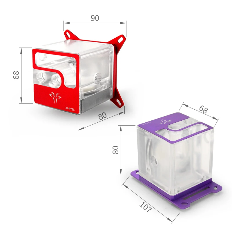 Насос водяного охлаждения Syscooling все в одном блок для процессора Intel/AMD G1/4