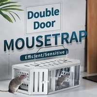 mouse trap reusable snap traps humane animal live rat trap cage household continuous mousetrap