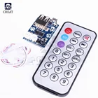 Плата декодера Mini WAV MP3, 12 В, модуль декодирования без потерь, двухканальный выход для музыкального аудиоплеера, USB звуковая карта, пульт дистанционного управления