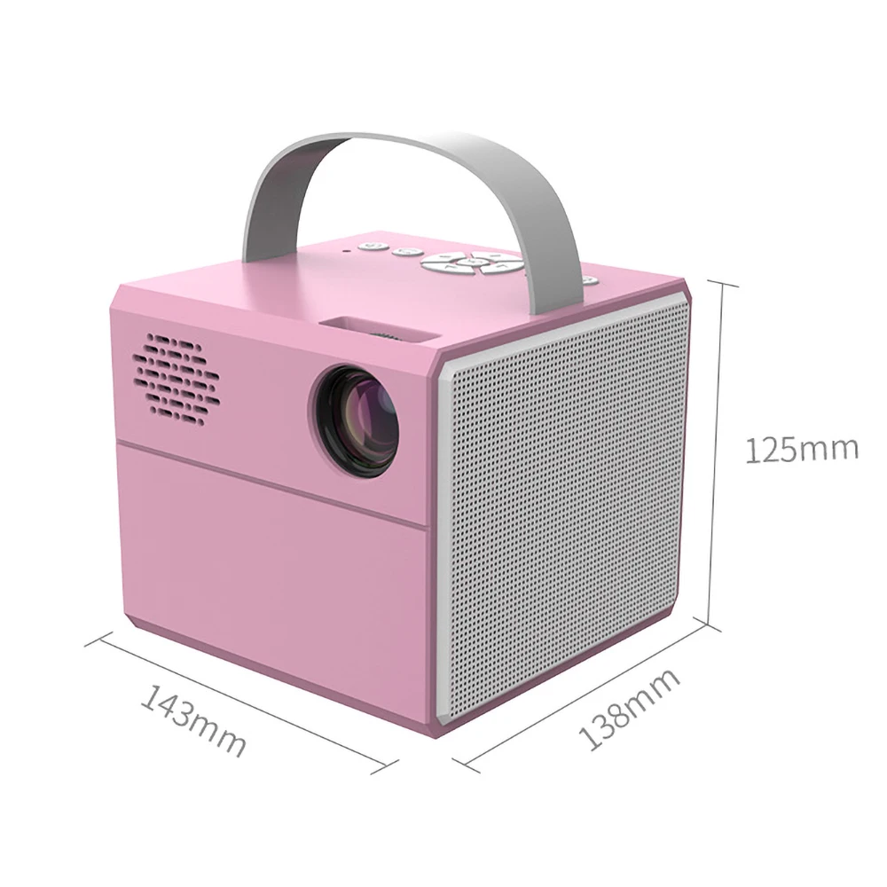 Портативный мини-проектор Q2 проекторы для домашнего кинотеатра поддержка