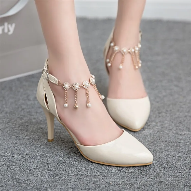 Женские туфли на высоком каблуке туфли-лодочки больших размеров 11 12 13 14 15 16 17