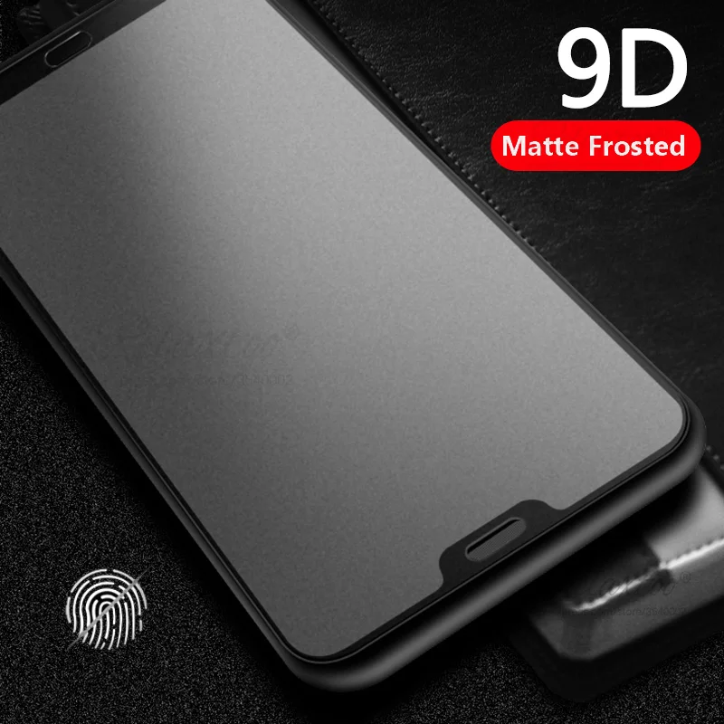 Матовое стекло без отпечатков пальцев для huawei p20 p30 lite защита экрана из матового