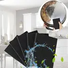 510 шт., 10*7*1,2 см, черная меламиновая губка, ластик для детской кухнимытье посуды