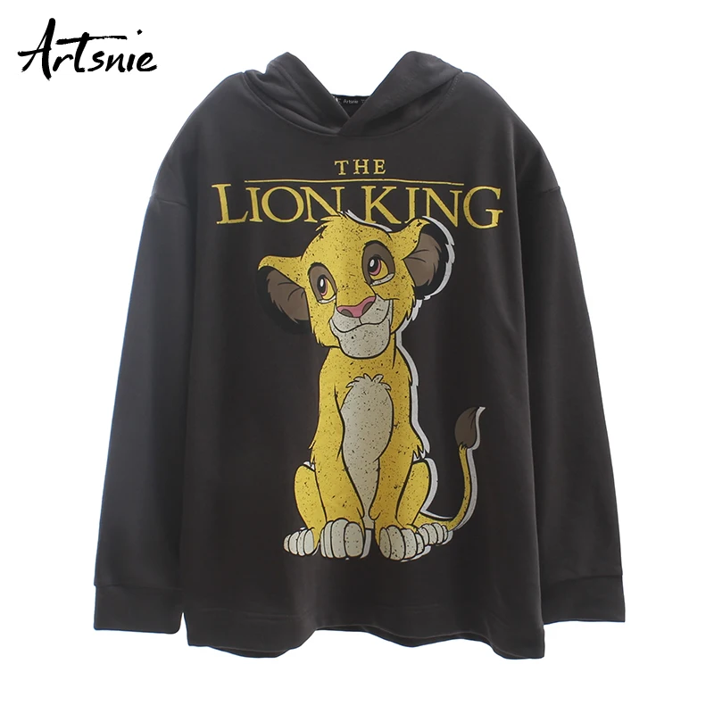 Женский свитер с принтом Artsnie повседневный трикотажный свободный открытыми