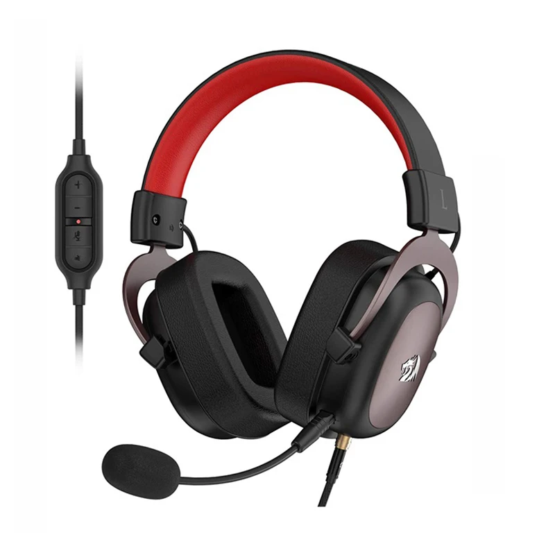 Redragon H510 Zeus игровая гарнитура со съемным микрофоном 7 1 3 5 мм объемное звучание
