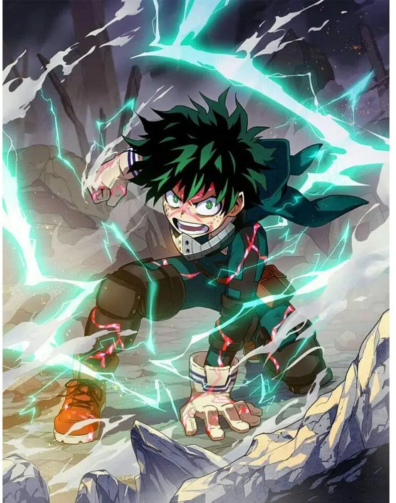 

Anime Diamond Painting Kits for Adults Kids DIY 5D Diamond Painting By Number Kits Round Full Drill Arts for Home Wall Decor