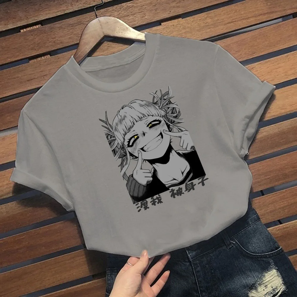 Мужская футболка с коротким рукавом милая летняя в стиле аниме my hero academia Тога