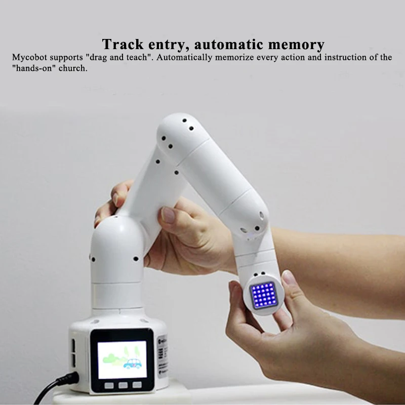 NEW Mycobot Robotic Arm 6-Axis Robot Ros Visual Recognition Children'S Programming Stem Education for Legos
