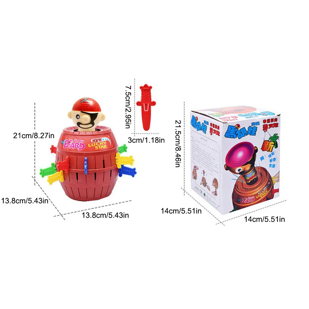 Лидер продаж забавная Новинка детский прикольный гаджет на удачу игра пиратский