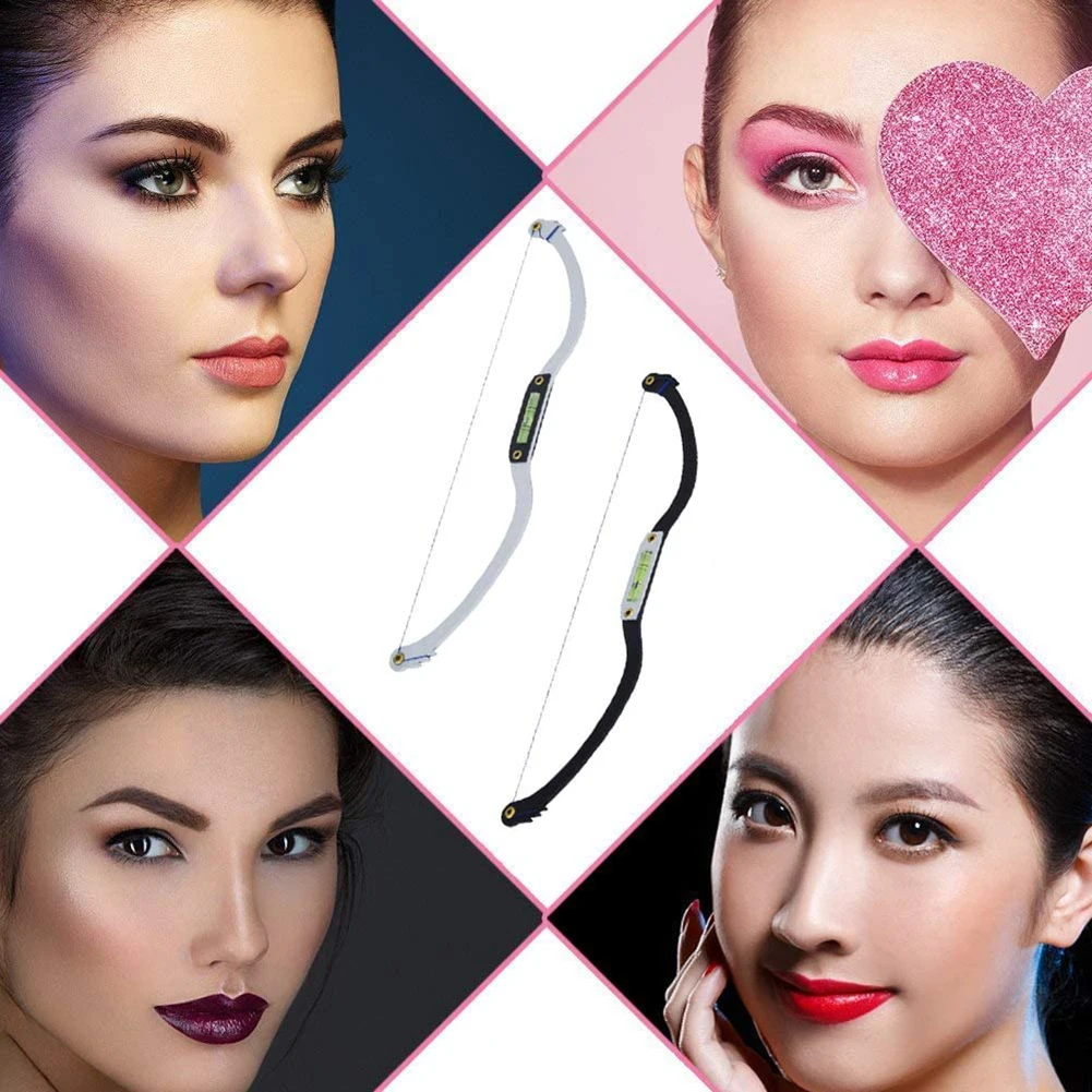 

Microblading Mapping String Ruler Permanent Pre-Inked Eyebrow Line Mark Ruler Line Ruler Microblading Measuring Tool