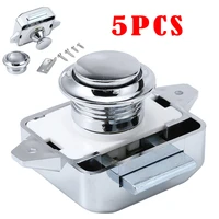 5pcs boat caravan push button lock mini hardware accessories furniture drawer cabinet press type locking latch
