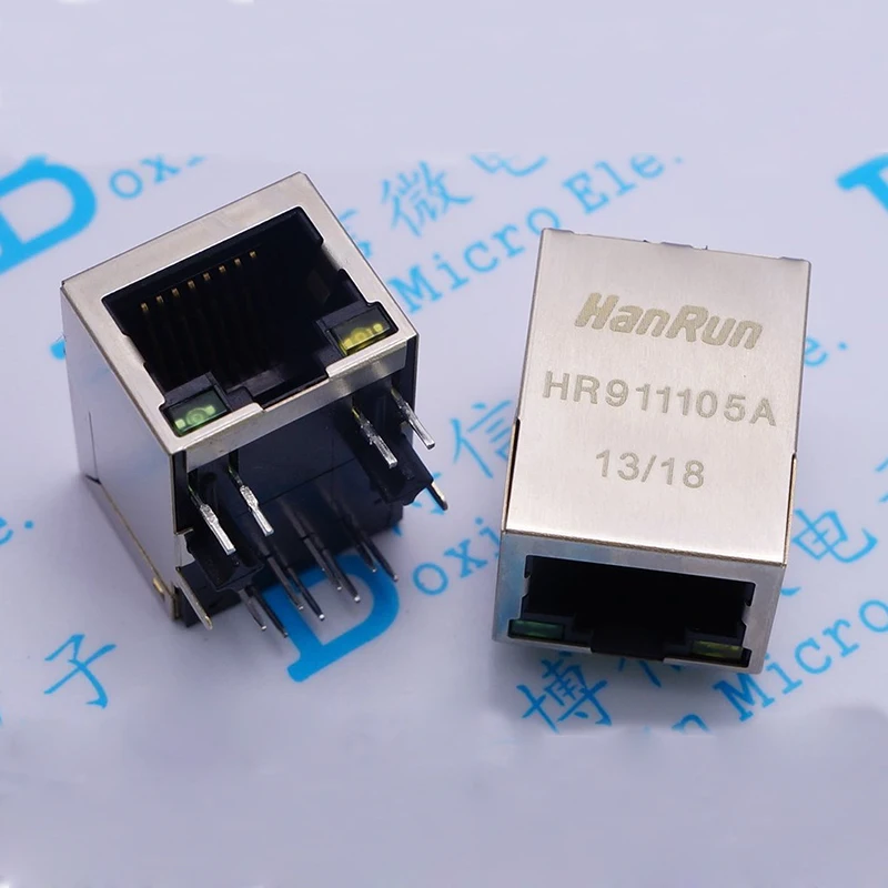 

Блок сетевой фильтр HR911105A HY911105A RJ45 светильник кой