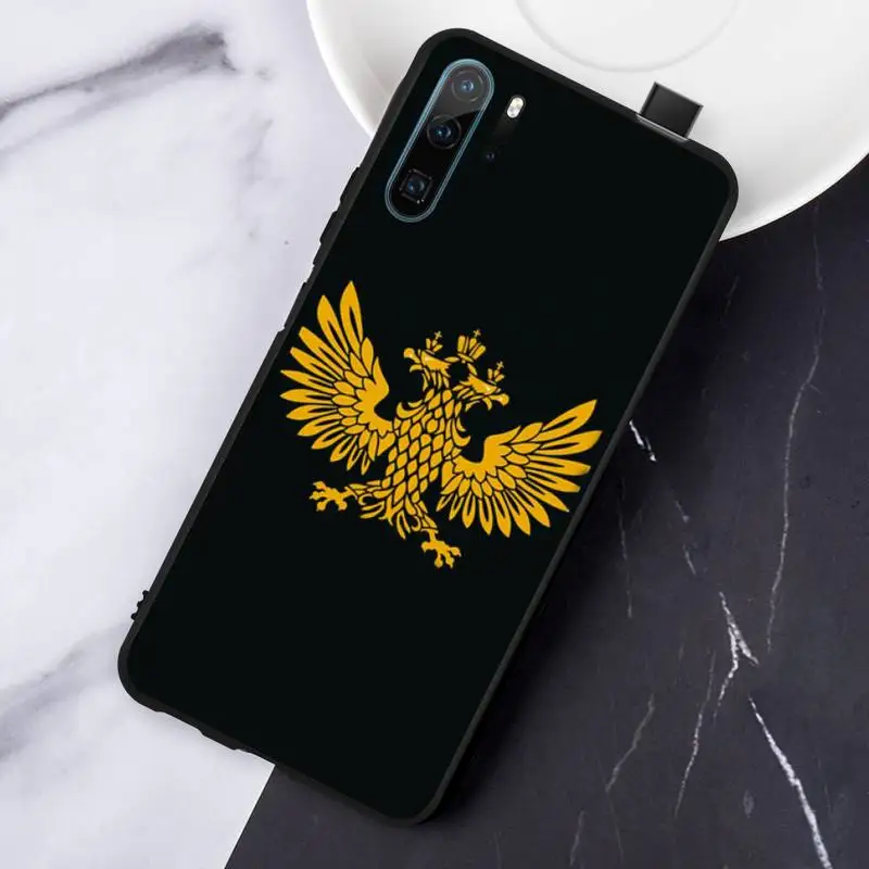 

Russian flag bear eagle Symbol Phone Case For Huawei honor Mate P 10 20 30 40 Pro 10i 9 10 20 8 x Lite