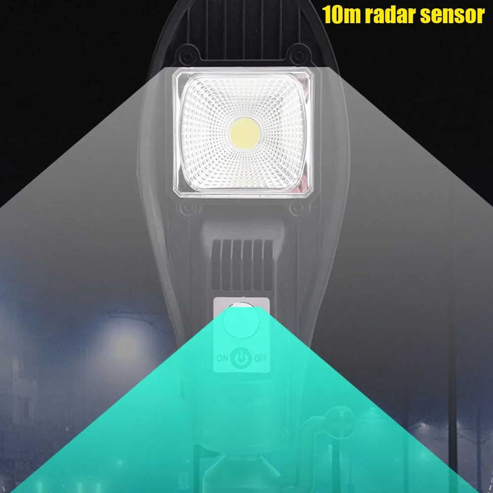 

LED Solar Light Outdoor Solar Lamp PIR Motion Sensor Solar Powered Sunlight Street Light for Garden Decor Security Lighting