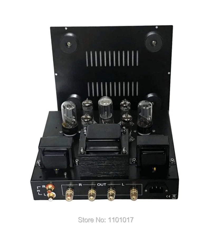 Xinxin 6P1 параллельное соединение ламповый усилитель HIFI EXQUIS класса A ручной работы ламповый усилитель 6,8 Вт* 2