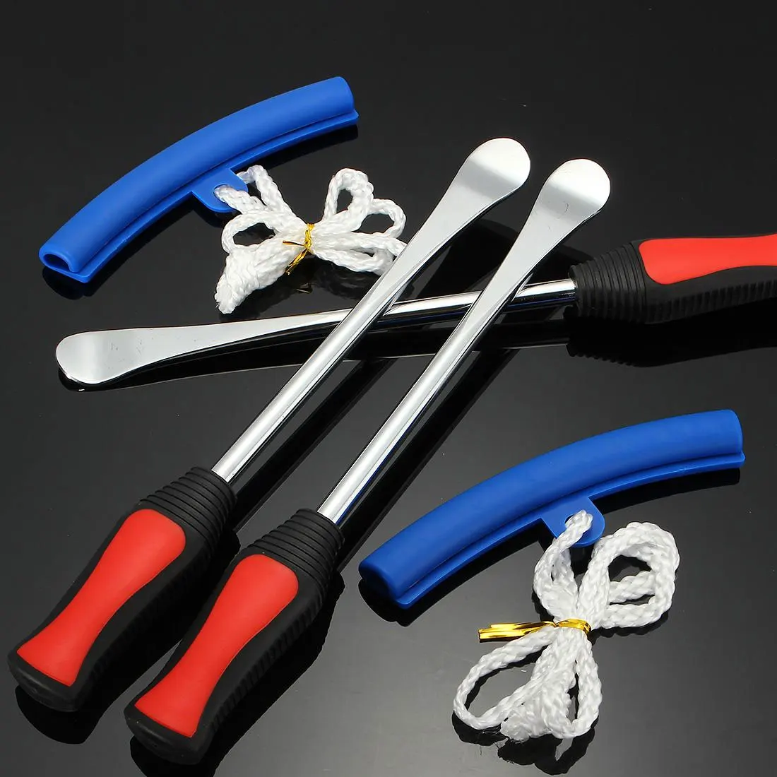 

5 в 1 Набор инструментов для замены шин для мотоцикла, велосипеда, сменных рычагов, ложка для авто, ложка, комплект шин, профессиональный инст...