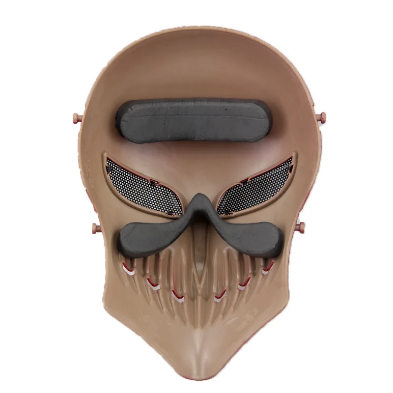 Маска для страйкбола пейнтбола черепа на все лицо защитная маска костюмы