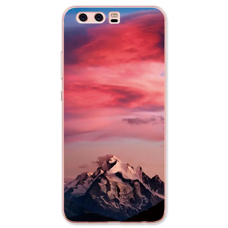 Soft TPU Case For Huawei P20 P10 P9 P8 Lite 2017 Transparent Slim Pattern Cover Honor 7X 6X 7 8 9 10 Cases |
