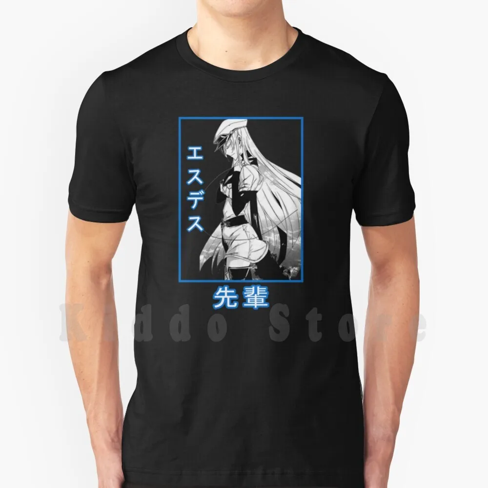 

Мужская хлопковая футболка Esdeath, S-6Xl Akame Ga Kill Esdeath, Аниме Манга Rubster21