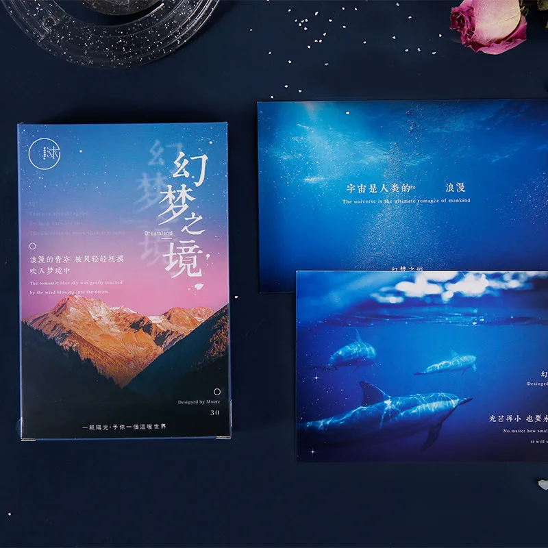 Для камеры fujifilm комплект 30 шт./Набор Новинка сказочной серии Почтовые открытки INS