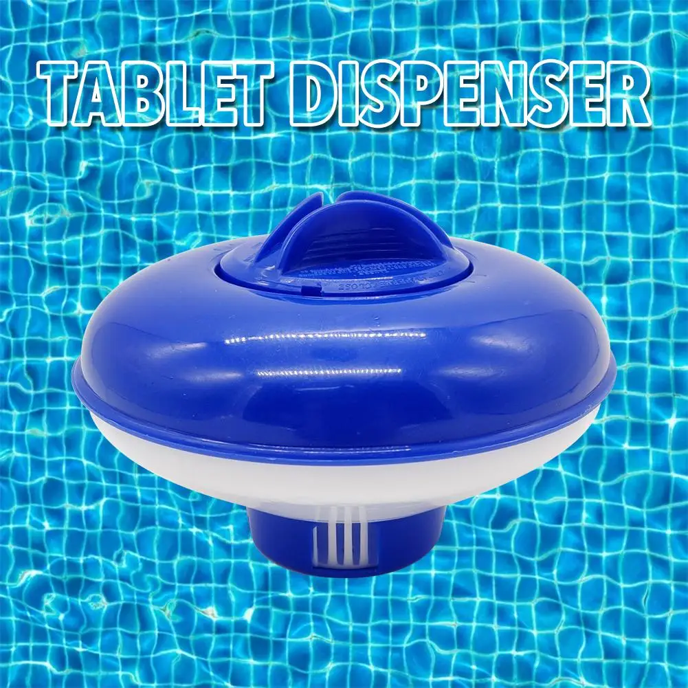 

Automatic Drug Dispenser Swimming Pool Tablet Dispenser Adjustable Convenient Floating Holder For Tablets Up To 1.5 Inches