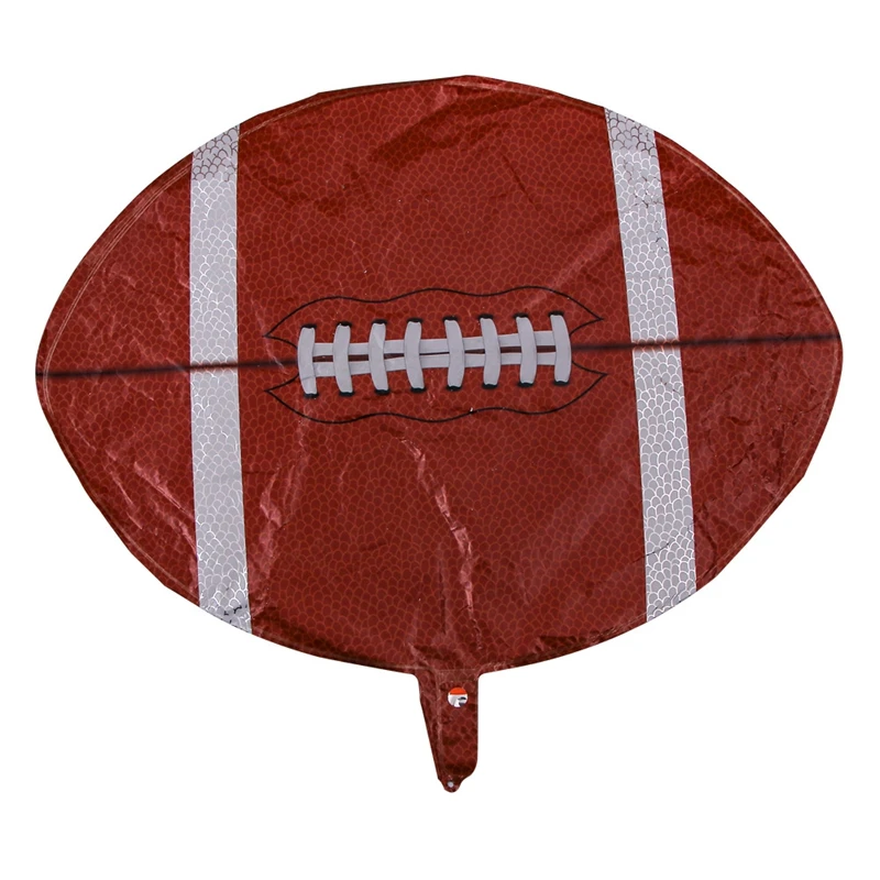 Воздушный шарик из алюминиевой пленки для регби украшение спортиввечерние