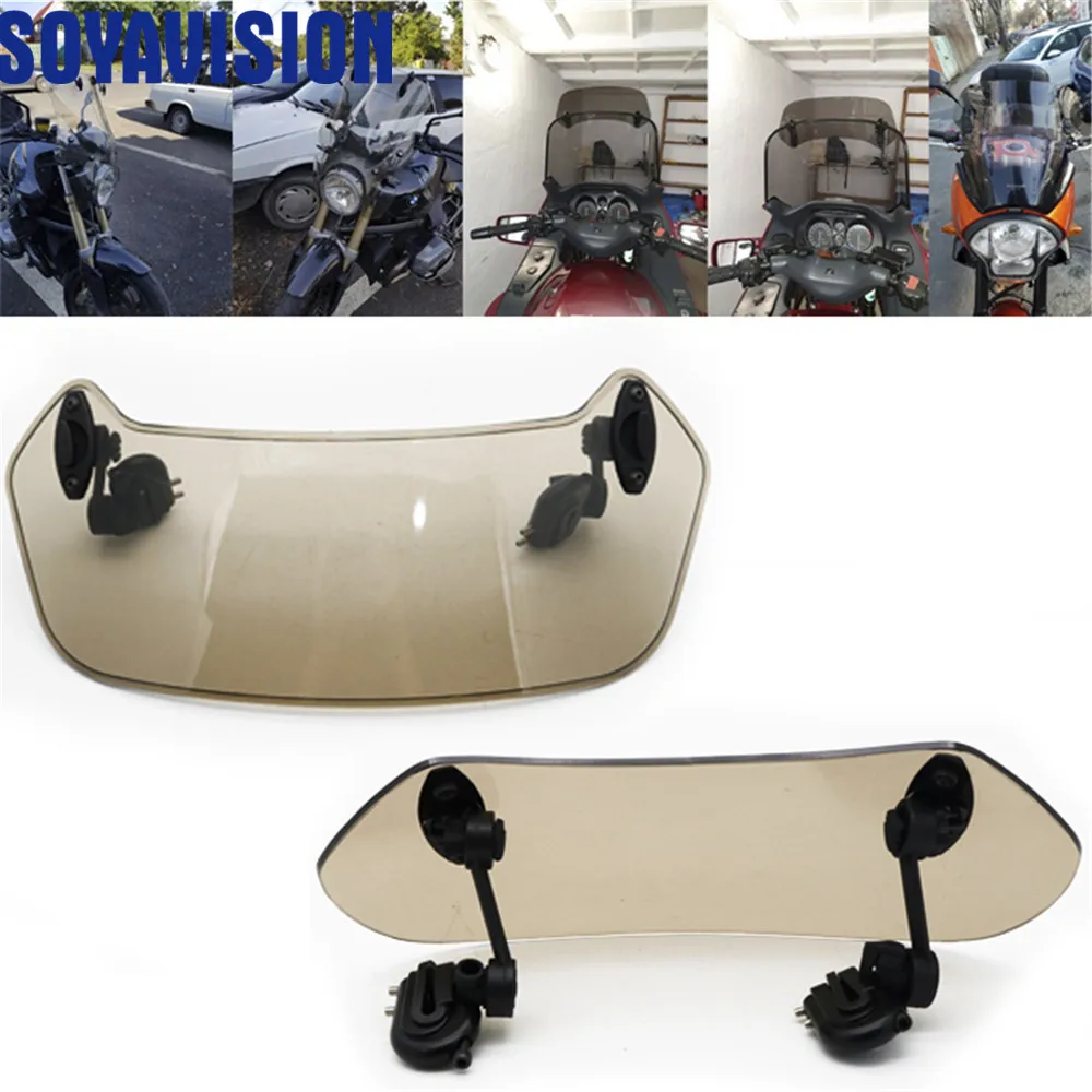 Регулируемый ветровой экран для мотоцикла дефлектор лобового стекла BMW Kawasaki Z900