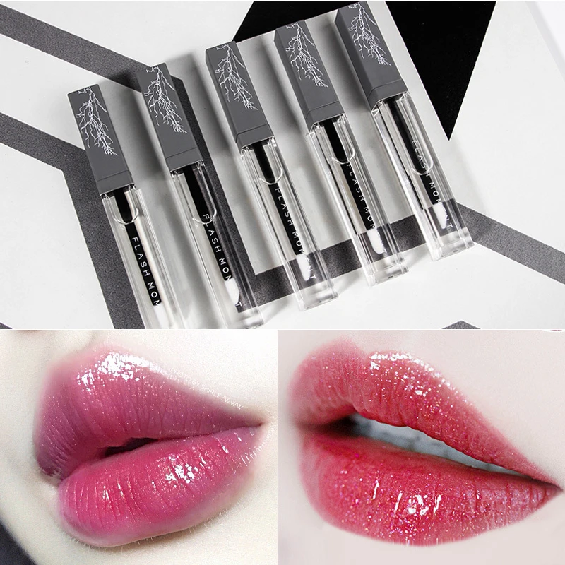 Moisturizer Clear Lip Gloss Tube Nutritious Transparent Liquid Lipstick Winter Protect Lips Plumper Makeup Lipgloss Long Lasting |