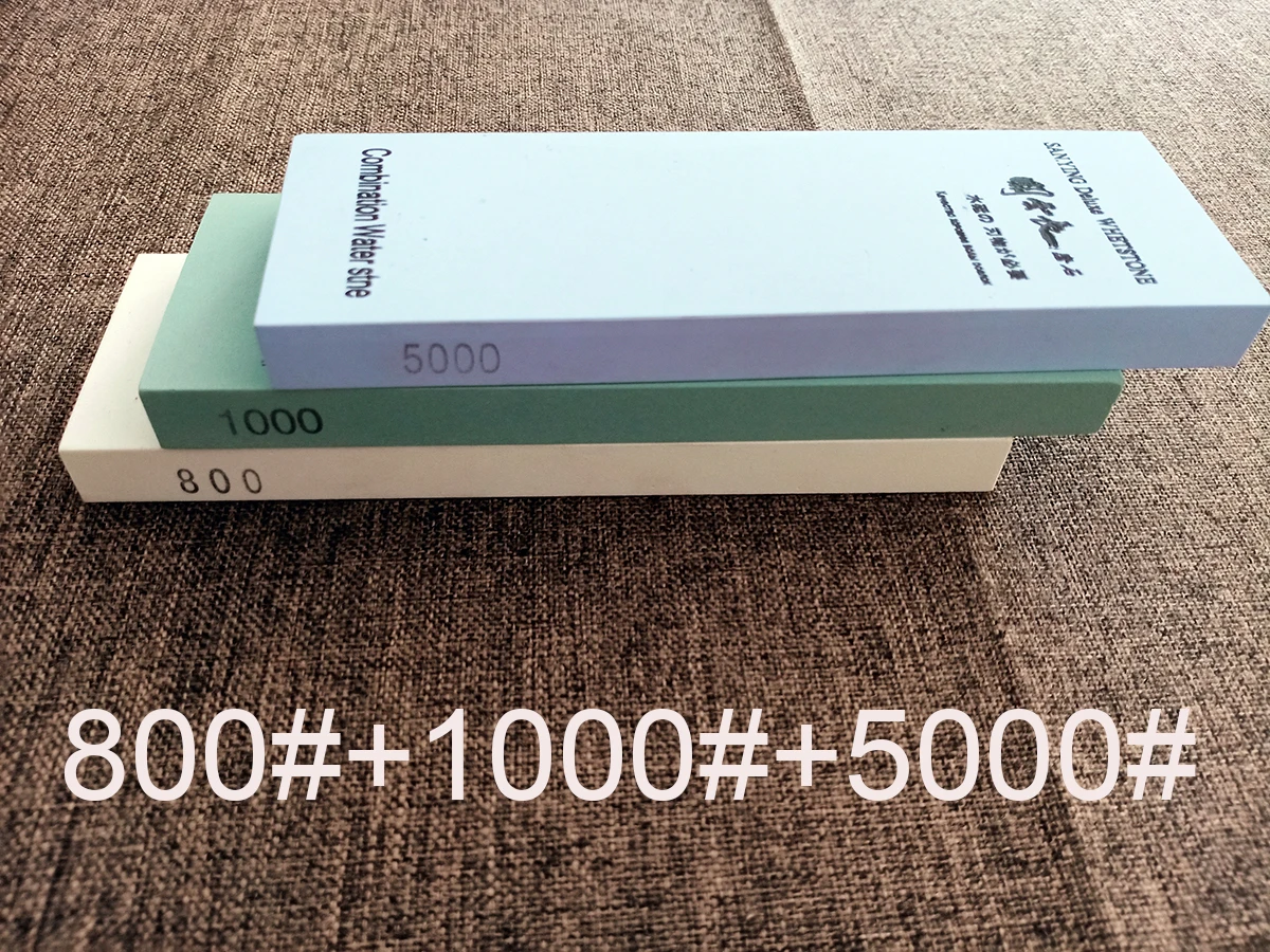 400#- 8000# точилка для ножей точильный камень шлифовальный камень 180*60*15 мм/7*2*0,5 дюймов - Цвет: 80010005000