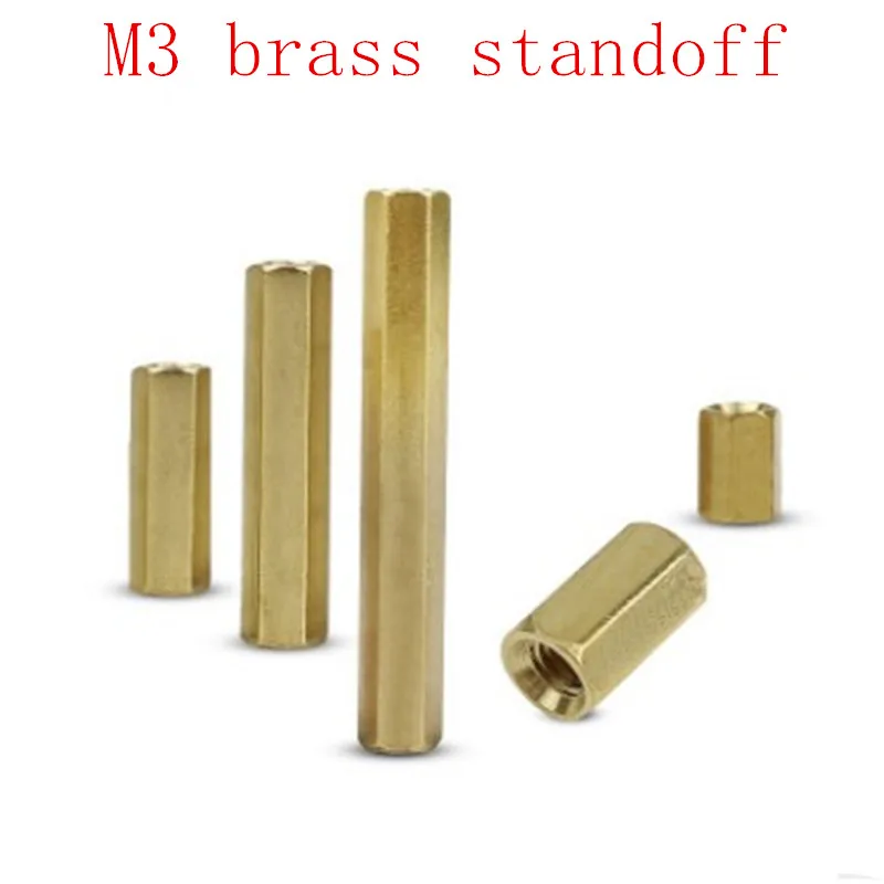 20 шт M3 * 4/5/6/7/8/9/10/11/12/13/14/15/16/18/20/22/25/30/ 35/40/45/50/55/60 гнездовой к гнезду латунный