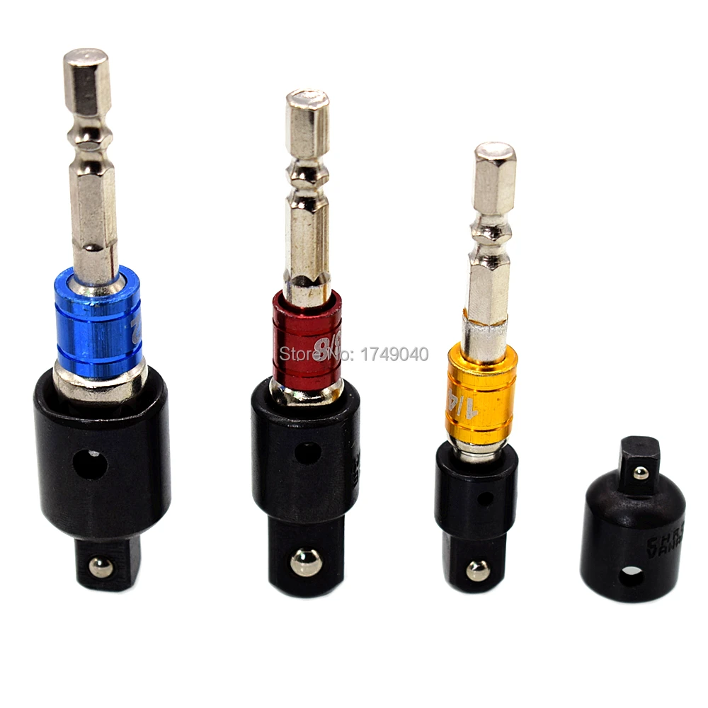 Ударный Фрезер Квадратный привод 1/2 дюйма 3/8 1/4 инструменты для преобразования и