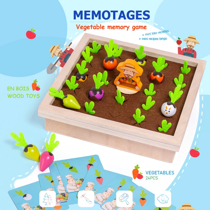 Игрушка детская деревянная набор игрушек Монтессори развивающая игрушка в форме