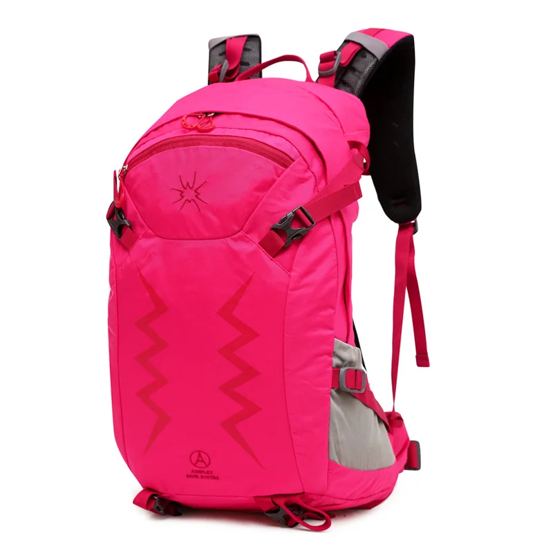 Rose Red 33L 38L Открытый походный рюкзак Водонепроницаемый туристический рюкзак для туризма Женский Мужской треккинг альпинистские рюкзаки дождевик - Цвет: Rose Red 33L