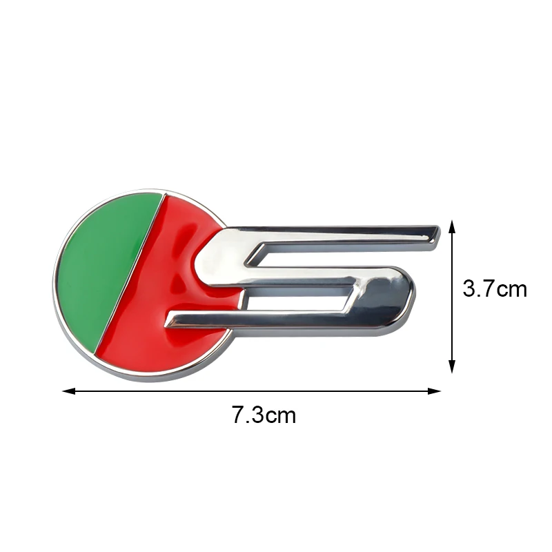 3D автомобильный Стайлинг металлическая буква S британский флаг наклейка эмблема