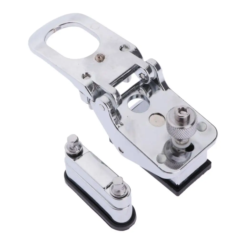 Chrome Snare Drum Throw Off / Strainer w/ Butt Plate Replacement Part Small | Parts &amp Accessories