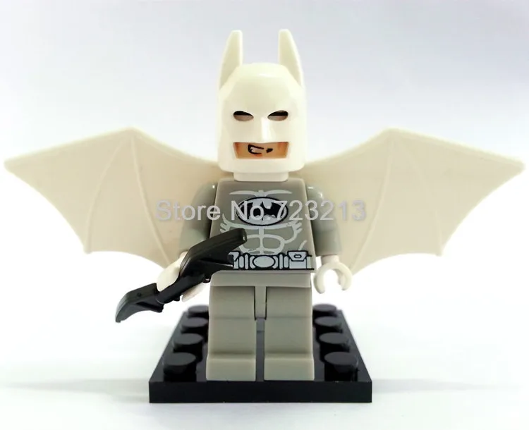 Batman Одиночная змея глаза Джейсон Тодд КРОК Бэтмен, Бэйн Aqualad удар задницы строительные блоки супер герой D845 D840 D856 Кирпичи Игрушки - Цвет: Batman