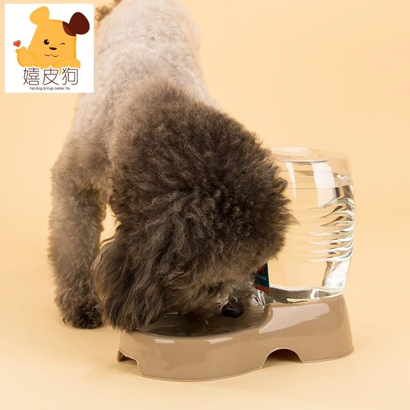 Кормушка для домашних животных пластиковый автоматический собачий контейнер