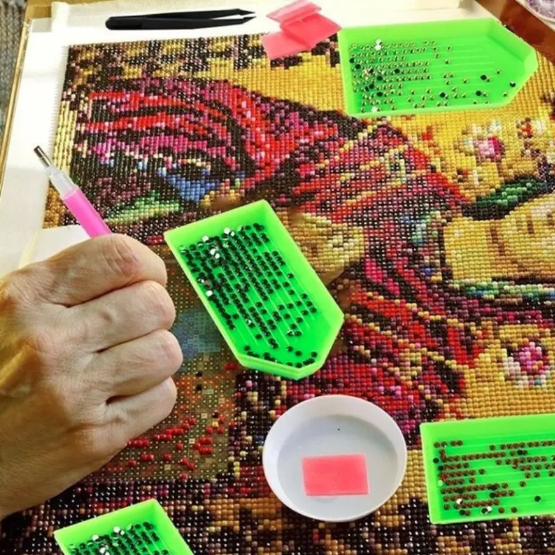 

High Quality 5D DIY Diamond Painting Cross Stitch Craft Tool Art Embroidery Accessories Kits