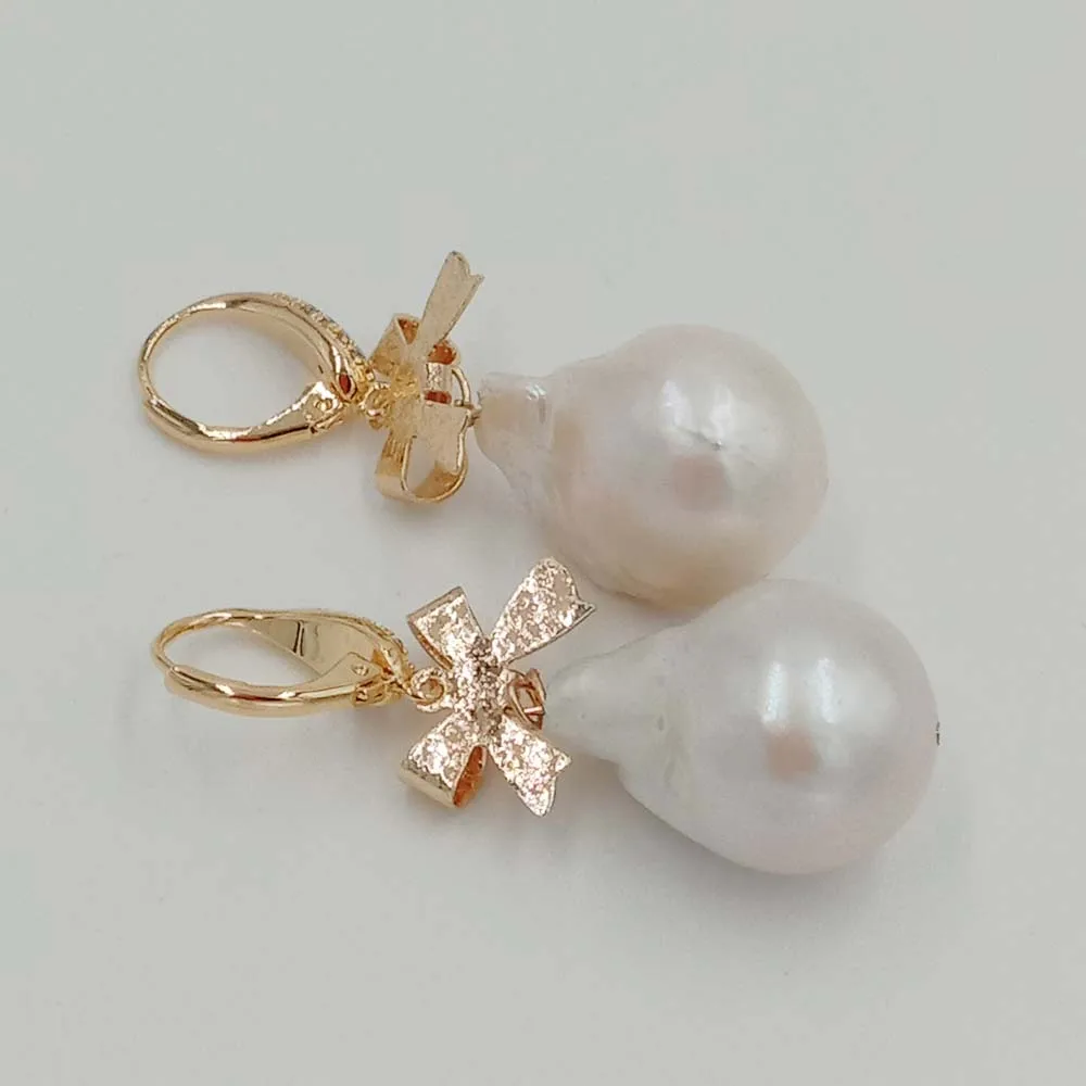 Модная серьга из настоящего жемчуга 100% натуральный пресноводный жемчуг серьги