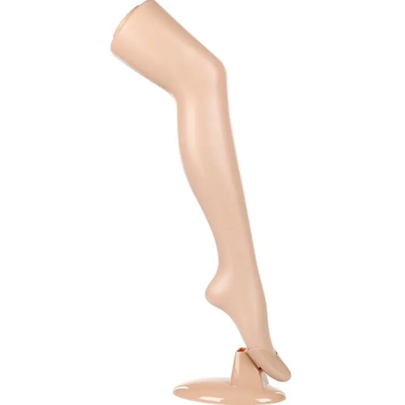 3style 75cm Female leg,transparent trousers cloth body Mannequins foot Mold Netherstock Tights Leggings Display Props 1PC D346