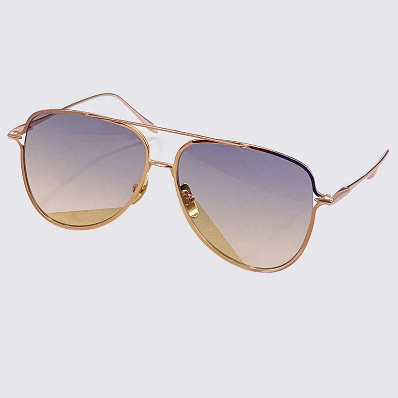 

Brand Desgin Pilot Sunglasses Women Gradient Sun Glasses Mirror Vintage Outdoor Driving Eyeglasses Summer UV400