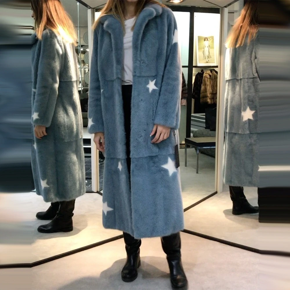 TOPFUR зимнее пальто женские Куртки из натуральной кожи женское размера плюс