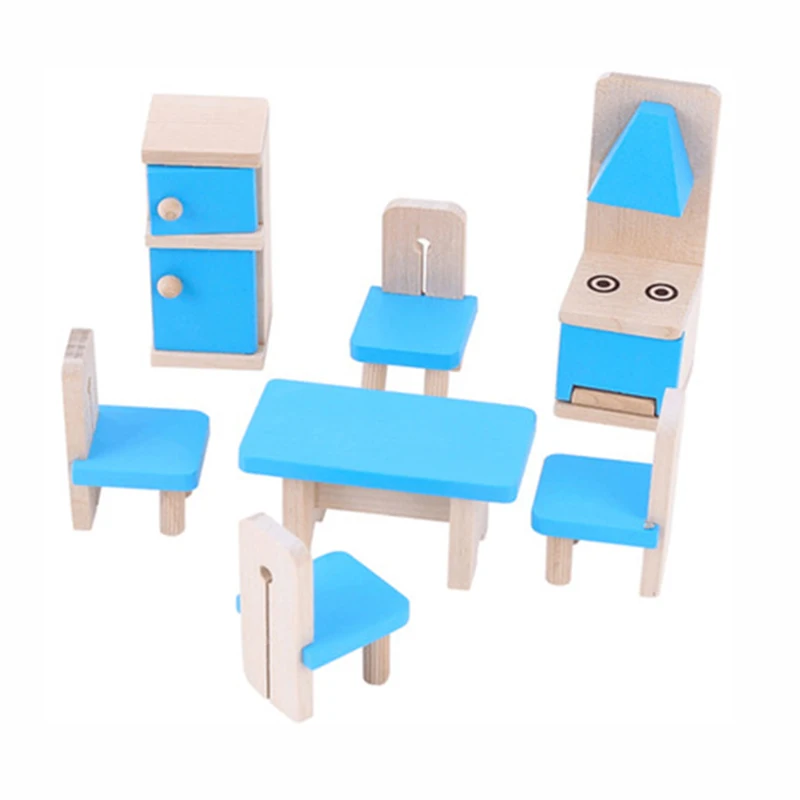 Мини-мебель детский игровой домик игрушки DIY маленькая мебель для ролевых игр мебель игрушки для детей
