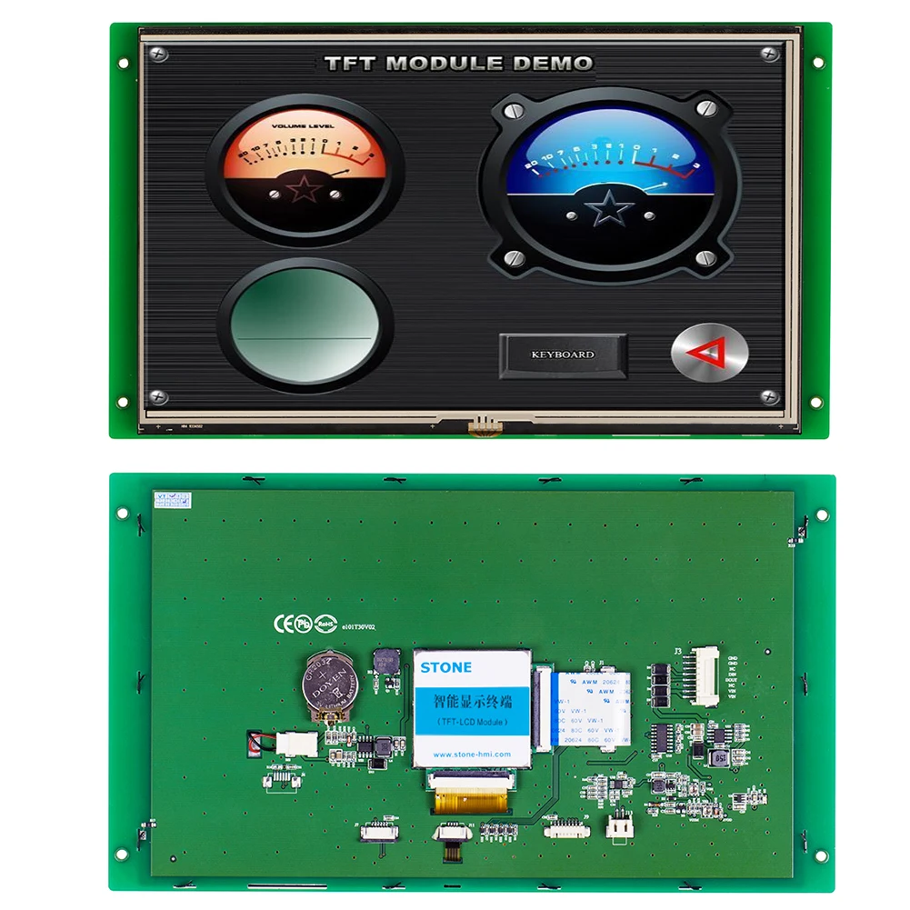 

STONE 10.1 Inch HMI TFT LCD Display Module with Controller Board+Program+Touch Screen for Smart Home