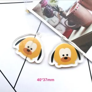 Бесплатная доставка! Акриловый мультяшный пластырь с плоской задней стороной