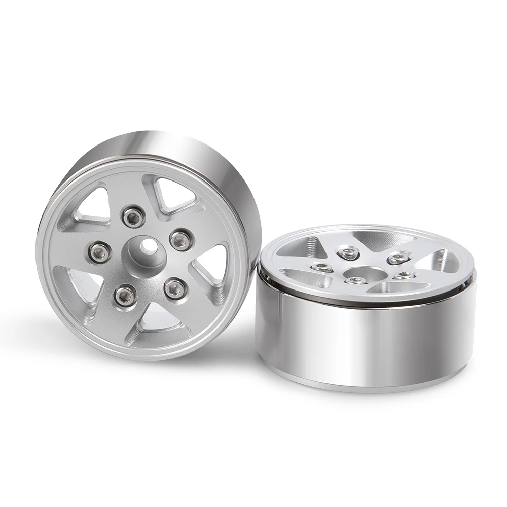 AXSPEED 4 шт. металлический сплав 1 9 дюйма обод колеса Beadlock для 1/10 SCX10 90046 Traxxas TRX-4 CC01 D90