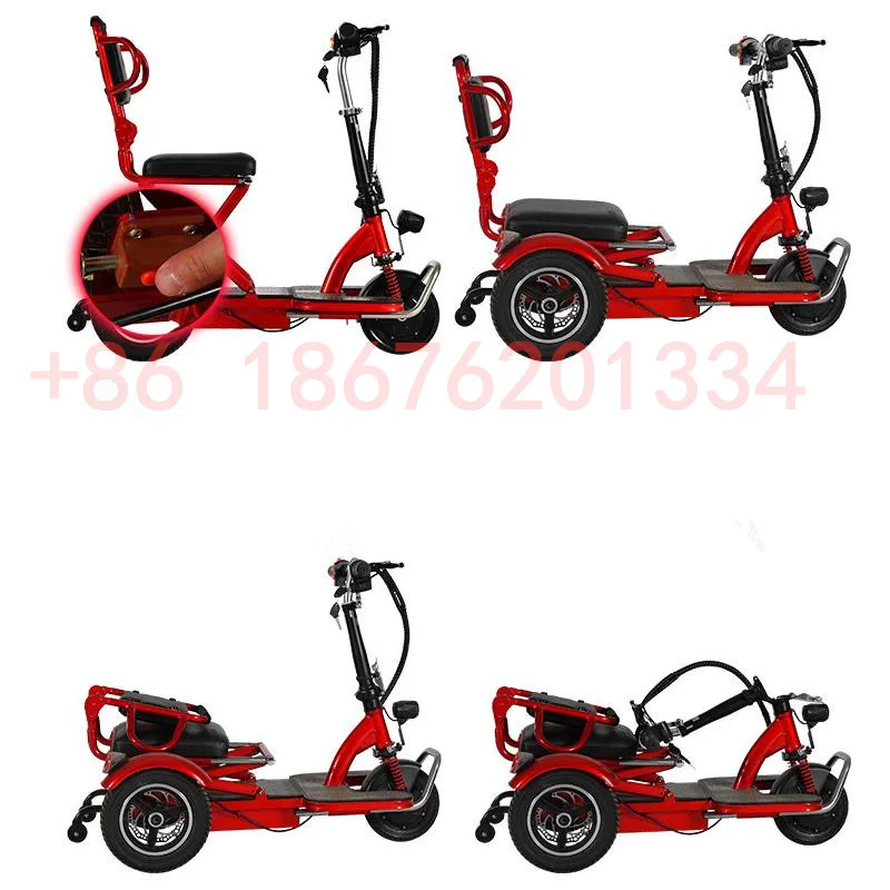 Free Shipping Fashion Factory Price Folding Old Outdoor Mobility Scooter Electric Wheelchair Tricycle | Красота и здоровье