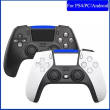 Bluetooth Wireless Game Controller For PS4 Console 6-axis Double Vibration Game Gamepad For PC /Android Phone Joysticks Gamepad