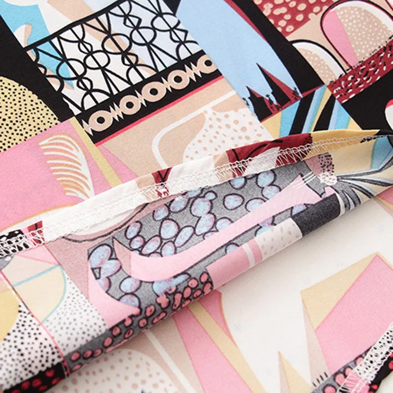 

New Women Blouse Thin Summen Shirts Loose Turn-down Collar Short Sleeve Shirts Women Tops Printing Retro Casual Lady Shirts